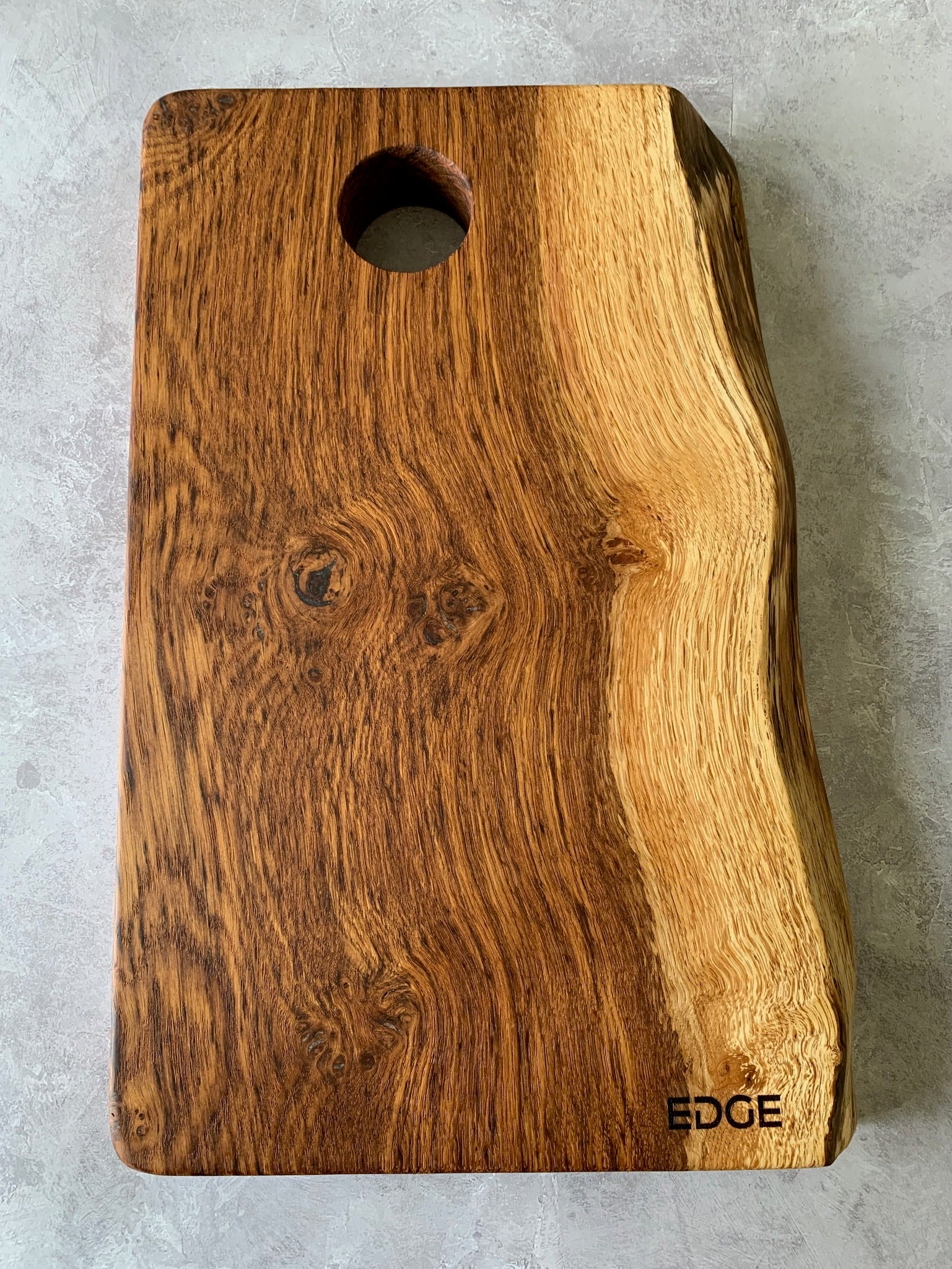 Brown Oak Serving Board #4493