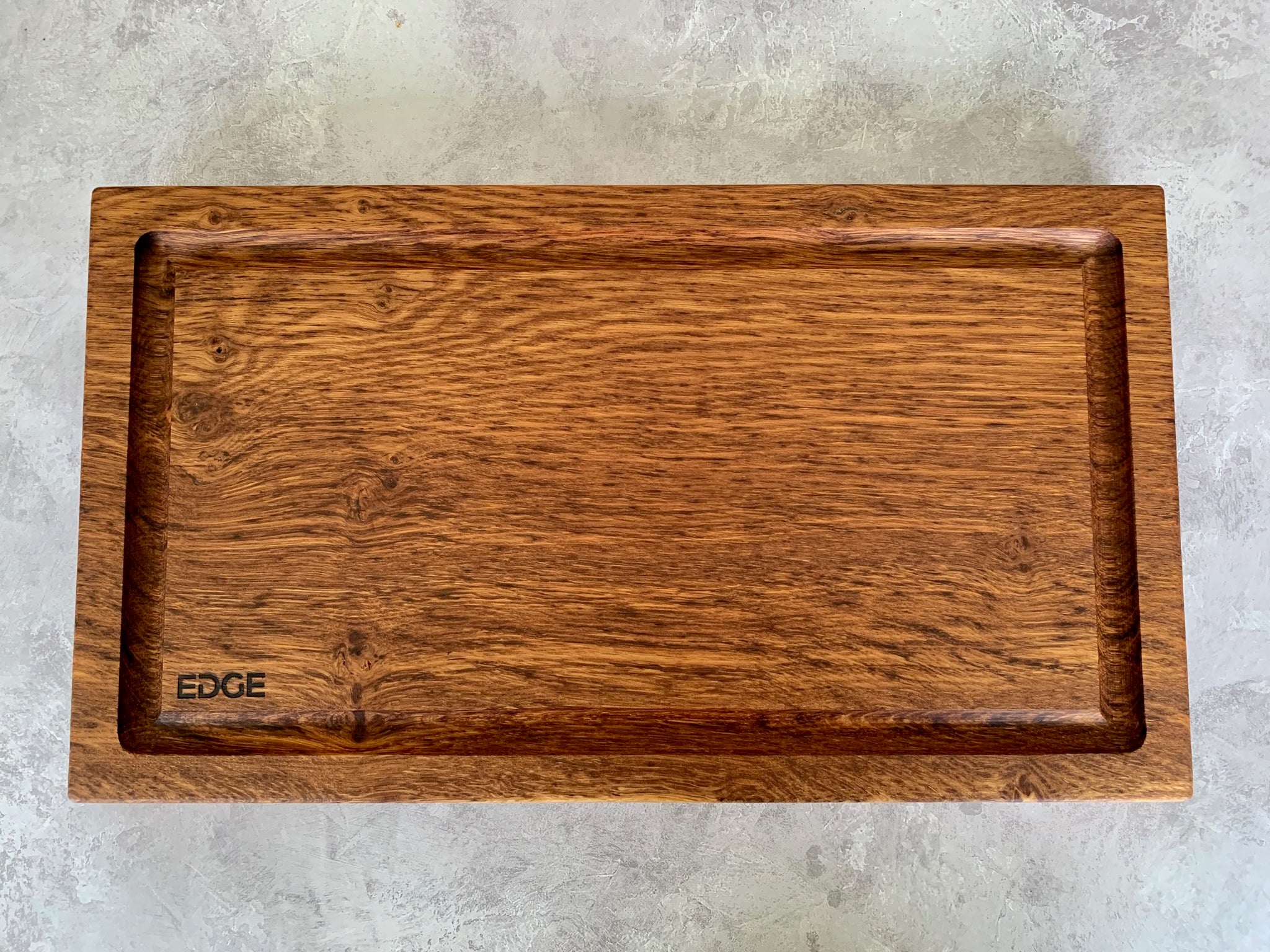 Brown Oak Carving Board #4484