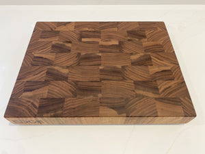 Walnut End Grain Chopping Board #4404